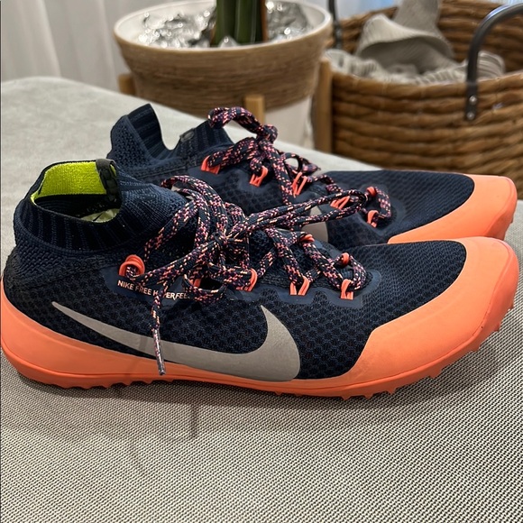 Nike Flex Runner Shoes - Navy and Coral - Picture 1 of 6